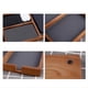 thumbnail image 4 of Caja Organizadora de Madera para Escritorio con Compartimentos para Gafas, Teléfono Móvil y Artículos . Caja de Almacenamiento de Madera Maciza., 4 of 5
