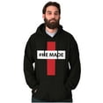 thumbnail image 3 of He Made Me Christian Jesus Christ Hoodie Sweatshirt Women Men Brisco Brands S, 3 of 6