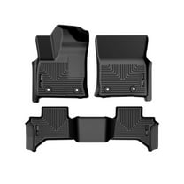 Husky Liners 95811 Weatherbeater Floor Mats Fit 2022-2024 Lexus LX - Front/2nd Seat - Black