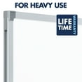 thumbnail image 2 of Quartet Standard DuraMax Porcelain Magnetic Whiteboard 4 x 3 Silver Aluminum, 2 of 5