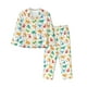 thumbnail image 1 of Balery Dinosaur Conjunto de Pijama con Estampado para Mujer, Conjunto de Dos Piezas con Manga Larga, Ropa de Dormir Suave con Bolsillos, Pijamas Cómodos-Large, 1 of 7