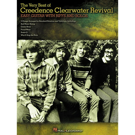 Hal Leonard The Very Best of Creedence Clearwater Revival - Easy Guitar with Tab Riffs and
