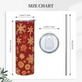 thumbnail image 2 of Christmas Snowflakes Stainless Steel Insulated Tumbler 20 OZ, Coffee Mug Cup with Splash-Proof Lid and Straw for Men Women Lovers Gifts, 2 of 6