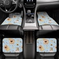 thumbnail image 7 of Naloa Cute Gnome Bee Collects Honey Car Foot Mat Set of 4 Pieces - Universal Floor Liner Neoprene Full Set Floor Mats for Cars Trucks SUV, 7 of 7