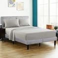 thumbnail image 1 of JML Queen Sheet Set - Soft Brushed Microfiber Wrinkle, Fade, Stain Resistant - 4 Piece,Grey, 1 of 5