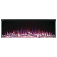 thumbnail image 6 of Napoleon Trivista-NEFB50H-3SV Wall Hanging Electric Fireplace, 50 Inch, Black, 6 of 9