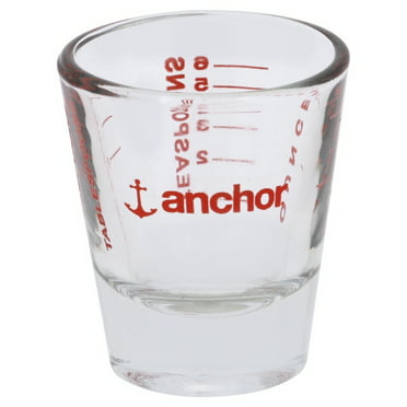 Anchor Hocking Measured Kitchen Shot Glass, 1 Ounce