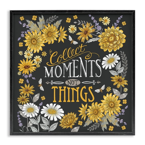 Stupell Industries French Country Black Framed Giclee Art, 12 x 12, by Deb Strain