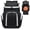 Black, variant on Sports Bag for Basketball, Soccer & More Basketball Backpack with Ball Holder & Shoes Compartment