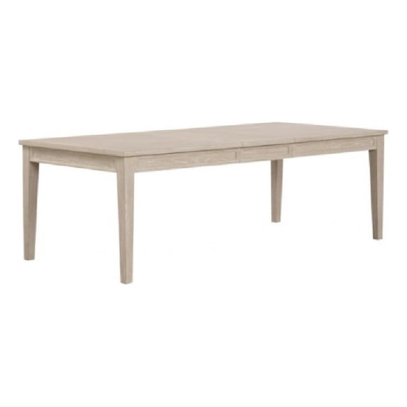 Rozie 72-90 Inch Extendable Dining Table-Farmhouse Light Oak Brown