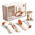 thumbnail image 2 of Wooden Musical Instruments for Infants 0-3 Years Old, Early Educational Music Toys, Multi-Functional & Safe Wooden Sensory Toys for Toddlers_A, 2 of 7