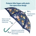 thumbnail image 4 of Wildkin Kids Umbrella for Boys and Girls (Jurassic Dinosaurs Blue), 4 of 8