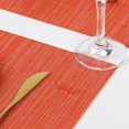 thumbnail image 4 of Orange Placemats, Woven Vinyl Place Mats For Kitchen Dining Table Set Of 8 Easy Gift, 4 of 5