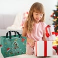 thumbnail image 4 of Christmas Reusable Gift Tote, Large Christmas Gift Bag with Handle, Festive Non‑Woven Shopping Bag, Holiday Carry‑Handle Gift Sack, Present‑Holding Carrier, Decorative Holiday Accessory, 4 of 5