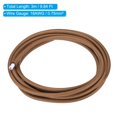 thumbnail image 2 of Uxcell Fabric Cloth Covered Round Wire, 9.84ft 18AWG 2 Core Vintage Woven Electrical Cord, Brown, 2 of 7