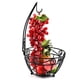 thumbnail image 2 of Cesta de fruta de hierro, cesta de fruta de metal simple para el hogar, cuenco con colgador de plátanos para organizador de mesa de comedor de cocina, 2 of 6
