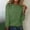 A-Army Green, variant on Azrian Women's Fall Long Sleeve Blouses,Plus Size Fashion Women Casual Long Sleeve Round Neck Loose T-Shirt Blouse Tops