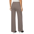 thumbnail image 6 of Yoga Dress Pants for Women High Waisted Stretchy Comfy Work Pants Business Casual Office Yoga Pant with Pockets Coffee L, 6 of 6