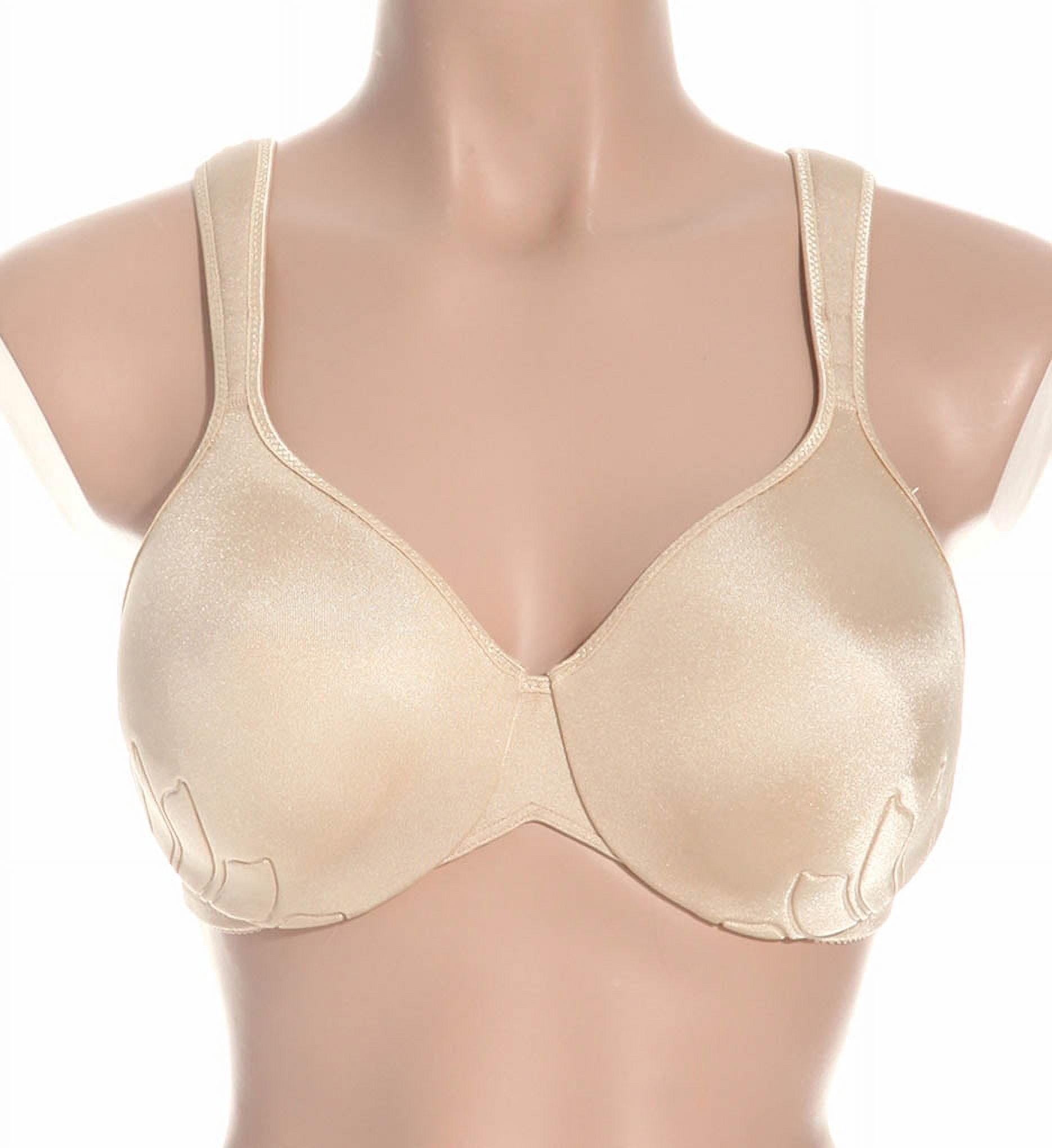 Natural Lift and Shape Women`s Underwire Bra, G188, 38DD, Nude