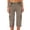 D107/Grey, variant on Afdoent Capri Pants For Women Summer Women Multi Pocket Trousers Outdoor Casual Sports Cropped Pants Overalls Thin Loose Cargo Pants Fashion Vacation Clothes