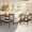 Black+wood+ Brown Glass, variant on Set of 2 Rectangle End Table, Tempered Glass Side Table with MDF Storage Shelf, Modern Living Room Accent Table, Black+wood+ Transparent Glass