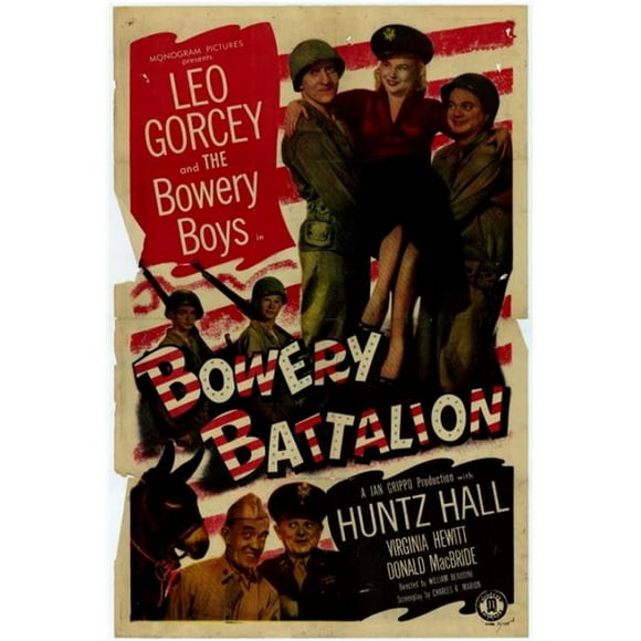 Posterazzi MOVAH6645 Bowery Battalion Movie Poster - 27 x 40 in.