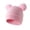 Pink, variant on Aihuaihua Kids Winter Knit Beanie Hat Double Pom Pom for Boys Girls 2 to 8 Years