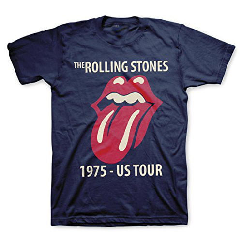 rolling stones 1975 us tour t shirt