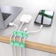 thumbnail image 2 of Paquete de 3 soportes de cable para escritorio verde Jormftte LRWJ527-5, 2 of 6