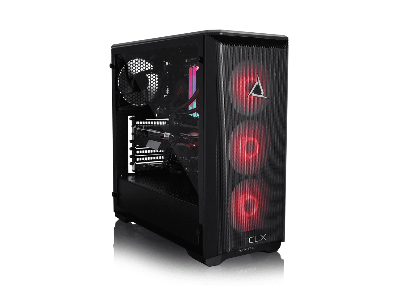 CLX SET VR-Ready Gaming Desktop -Liquid Cooled Intel Core i9 10900KF 3.7GHz 10-Core Processor, 32GB DDR4 Memory, GeForce RTX 3080 10GB GDDR6X Graphics, 960GB SSD, 4TB HDD, WiFi, Windows 11 Home 64-bit