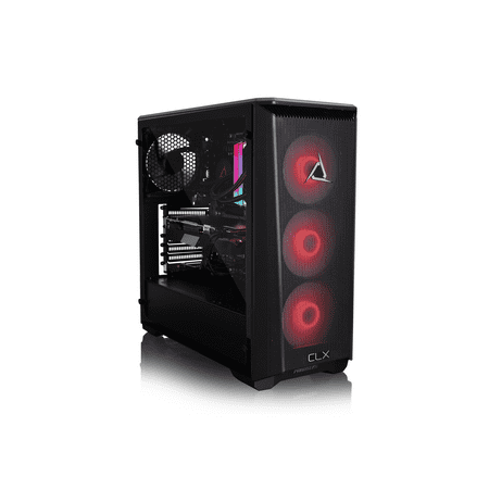 CLX - SET Gaming Desktop - Intel Core i9 10900KF - 32GB Memory - NVIDIA GeForce RTX 3080 - 960GB SSD + 4TB HDD - Black