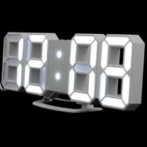 unbranded  Digital Display Clock Radio Controlled Wall Clocks Small Office White