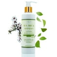 thumbnail image 1 of Tea Tree & Manuka Body Lotion – Hydrating, Soothing Skin Care for Daily Use, 8 oz by LatherGreen, 1 of 5