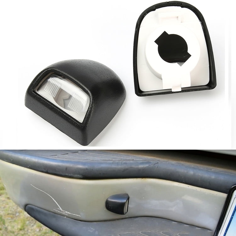 Auto Parts & Accessories Pair Rear Bumper License Plate Light Lens