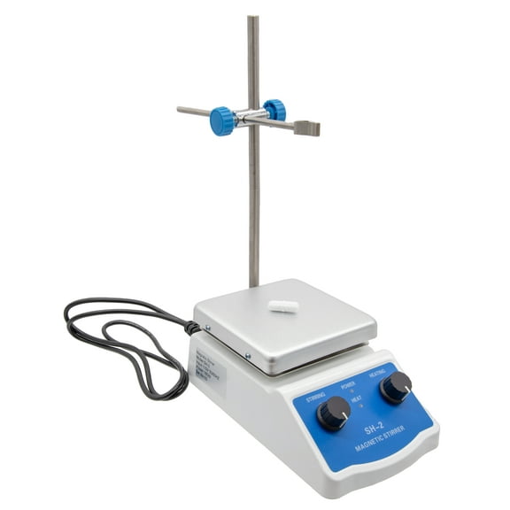 Hot Plate or Heating Mantle with Magnetic Stirrer and Support Arm.