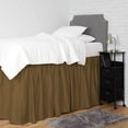 thumbnail image 4 of College Dorm Bedskirt, Ruffled Dorm Bedskirt for Dorm Bed, Twin XL Size, 100% Microfiber, Bedskirt Dorm 38" Drop Extra Soft and Luxury -Taupe Solid., 4 of 4