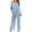 Blue, variant on HXWCHs formal Jumpsuits for Women, Elegant off The Shoulder Jumpsuit for Women One Line Shoulder Spring Summer Fashion Romper S Blue