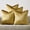 Gold, variant on Pack of 4 Pillow Covers 18x18 - Black Gold Decorative Velvet Throw Pillows Soft Covers Luxury Square Couch Pillowcases Modern Living Room Decor Cushion Covers