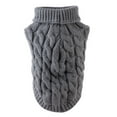 thumbnail image 1 of Ropa de invierno cálida y cómoda para perros Suéter para mascotas de color sólido, 1 of 5
