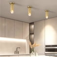 thumbnail image 3 of Lucas McKearn Marvel 1 Light Flush Mount/ Pendant Aged Brass, 3 of 5