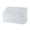 White, variant on Cosmetic Organizer Storage Box For Bathroom Countertop Vanity, Makeup Storage Case With Removable Divider, Clear Plastic Makeup Holder For Brushes Lipsticks, Small Desktop Makeup Organizer