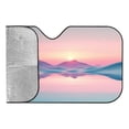 thumbnail image 4 of Awypu Windscreen Sun Visor - Smooth Simplicity and Minimalist Gradients, Car Interior Protection Assistant 51.18*27.59 in, 4 of 7