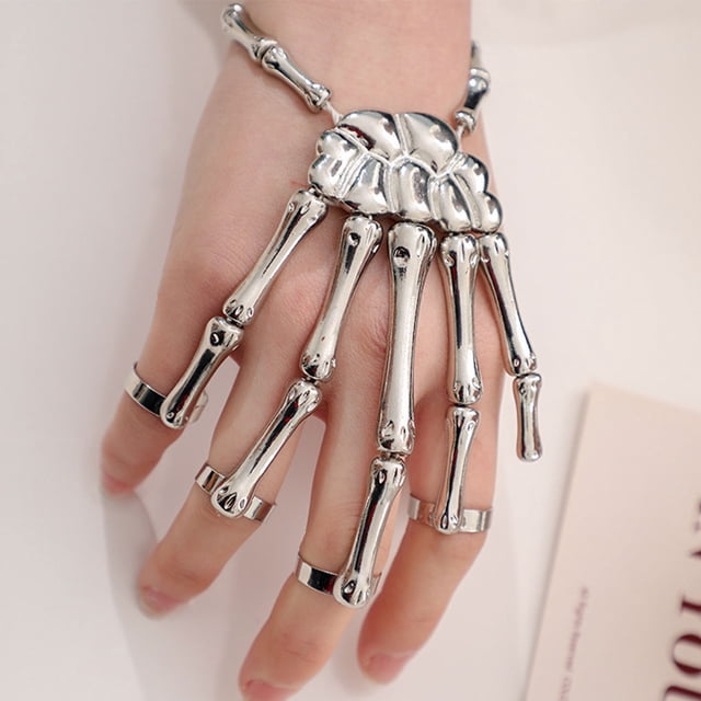 maskred Halloween Punk Bracelet For Women Unique Suitable For Holiday Wear Multiple Color And Style Options colour