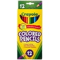 thumbnail image 1 of Lápices de colores largos Crayola paquete de 12 surtido 12 unidades, 1 of 3