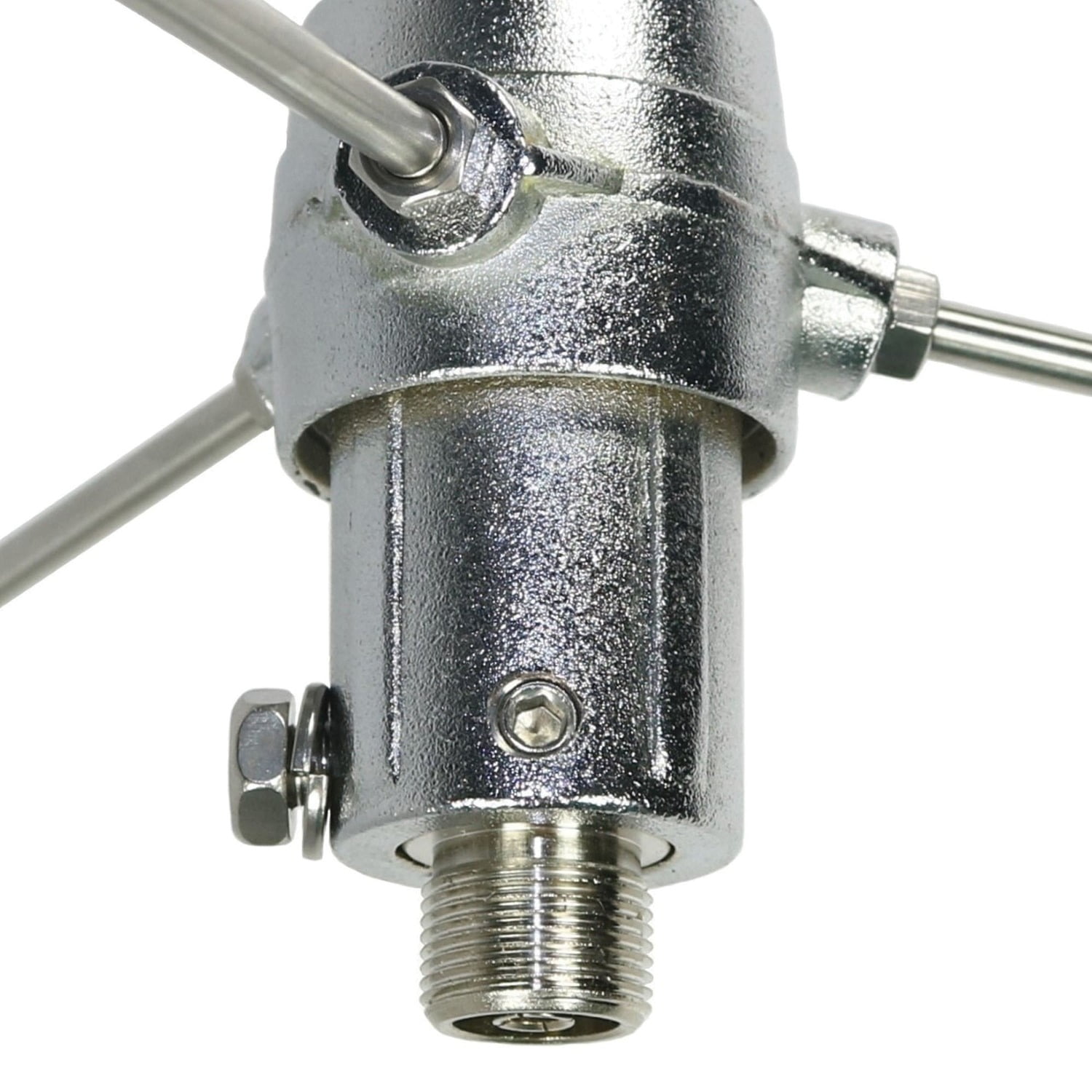 Tram 200-Watt Dual-Band 2-Section Fiberglass Base Antenna with 50-Ohm UHF SO-239 Connector, 8-Ft. 4-In. Tall, Black