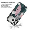 thumbnail image 2 of Tropical Leaves Leather Wallet Case for iPhone 12 Pro Wallet Case Card Holder Flip, 2 of 8