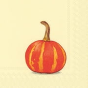 4 PACKS PAPER COCKTAIL NAPKINS/PUMPKIN PARTY cream 4 Packs Paper Cocktail Napkins/Pumpkin Party Cream