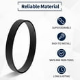thumbnail image 4 of KEEPOW 1604895 Vacuum Belts Replacement Compatible with Bissell 2112, 21129, 2690, 1520, 23T7, 23T7V, 3130, for Easy Vac and PowerForce Compact vacuums, Part 1604895,2037034 (4 Pack), 4 of 6