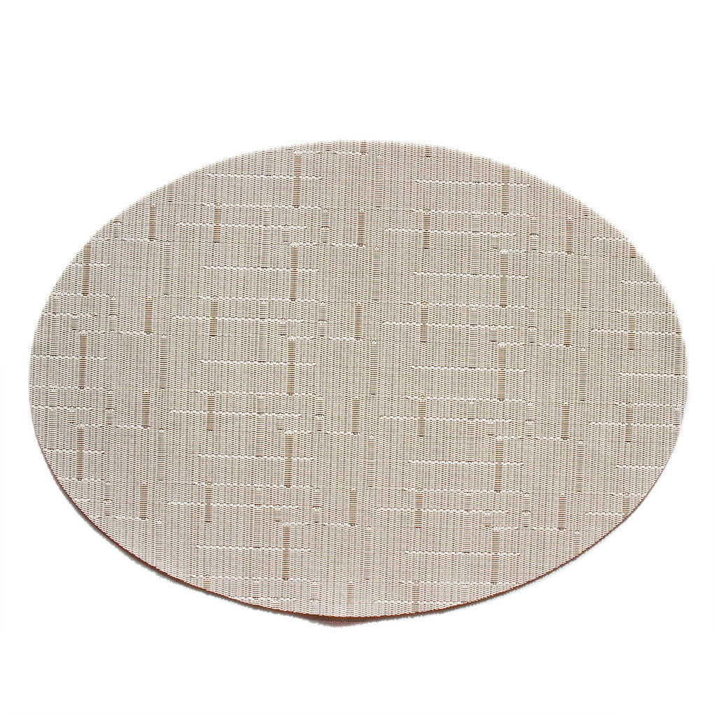 Oval PVC Placemat NonSlip Plastic Table Mat Waterproof Plate Dish
