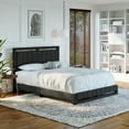 thumbnail image 2 of Boyd Sleep Senata Upholstered Linen Platform Bed Blue Queen, 2 of 5